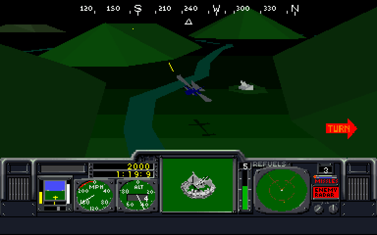 Steel Talons [Falcon030] atari screenshot